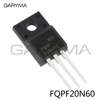 10шт FQPF20N60 20N60 N-Канальный MOSFET TO-220