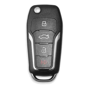 Для Xhorse XNFO01EN Универсальный беспроводной дистанционный брелок с 4 кнопками для Ford Type для VVDI Key Tool