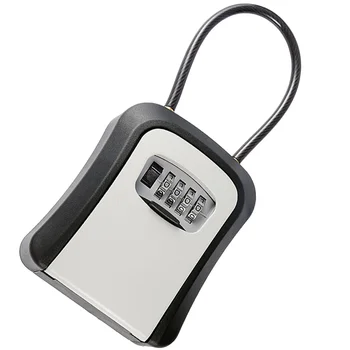 Коробка для ключей с замком для настенного крепления Коробка для ключей с паролем Кодовая коробка для ключей от дома