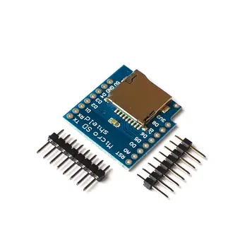 Интеллектуальная электроника Micro SD Shield для модуля D1 mini TF