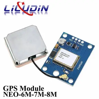 GY-NEO6MV2 Новый GPS-модуль NEO-6M NEO-7/8MV2 с Управлением полетом EEPROM MWC APM2.5 Большая Антенна для Arduino
