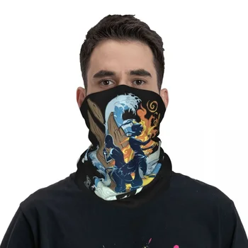 Последний Маг воздуха Аватар Корра Аанг Катара, Бандана, шейный платок, маска с принтом, шарф, теплые головные уборы, для бега, унисекс, для взрослых, весь сезон