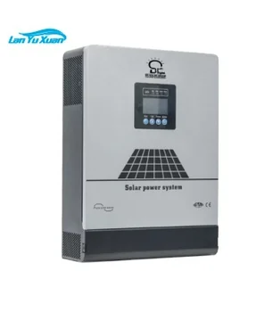Высококачественный гибридный солнечный инвертор MPPT мощностью 3 кВт и 5 кВт, встроенный солнечный контроллер MPPT для солнечной энергосистемы