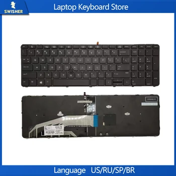 Клавиатура ноутбука US Для HP PROBOOK 450 G3 455 G3 470 G3 650 G2 655 G2 С подсветкой