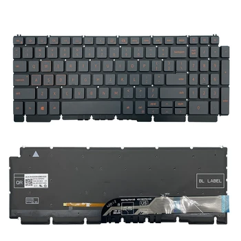 НОВАЯ клавиатура ноутбука US/RU RGB с красной подсветкой для Dell G15 Ryzen Edition 5511 5515 5510 5520 0R2GPD 0THG34 0DKDXH