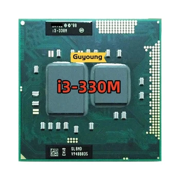 Core i3-330M i3 330M SLBMD SLBVT 2,1 ГГц Двухъядерный Четырехпоточный процессор Процессор 3M 35 Вт Socket G1 rPGA988A