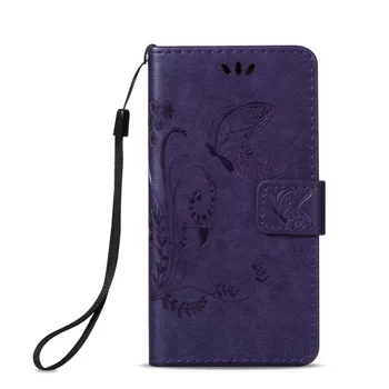 Чехол для телефона высшего качества, откидной чехол-бумажник из искусственной кожи с бабочкой для M-Horse Pure 1 2 3