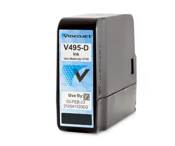 Videojet V495-D с красными пищевыми чернилами для струйного принтера непрерывного действия