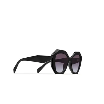 Ретро Большие овальные женские солнцезащитные очки SPR 16W-S с шестигранной ножкой Классические солнцезащитные очки для сексуальных пикантных девушек УФ-линзы Прямоугольные очки неправильной формы