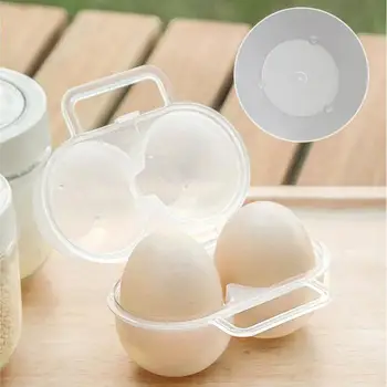 Лоток для яиц, красивый Портативный для кейса с фиксированной ручкой, бытовой загрузчик яиц, коробка для яиц, практичный для кемпинга, пикника на открытом воздухе.