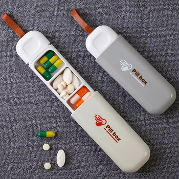 Стиль Портативный Дозатор Лекарств Nordic 7 Комплектов Дозатор для таблеток Организатор Сетки Для хранения Модная Коробка 3 Коробки для таблеток Коробочка для таблеток