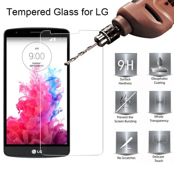 2ШТ Жесткое Защитное Стекло для LG G5 G6 G7 9H Закаленное Тонкое Прозрачное Закаленное Стекло для LG K8 2017 K7 2016 Протектор Экрана
