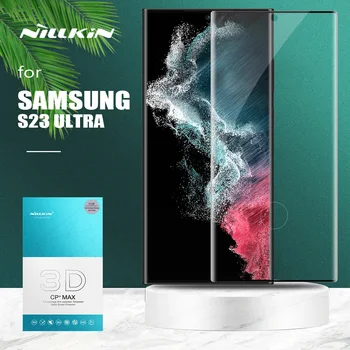 для Samsung Galaxy S23 Ultra Glass Защитная пленка из закаленного стекла Nillkin CP + Max Full Cover 3D для Samsung S23 Ultra 5G Glass