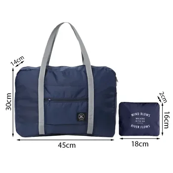 Чемоданы для багажа, дорожные водонепроницаемые сумки-органайзеры, портативные складные сумки для одежды