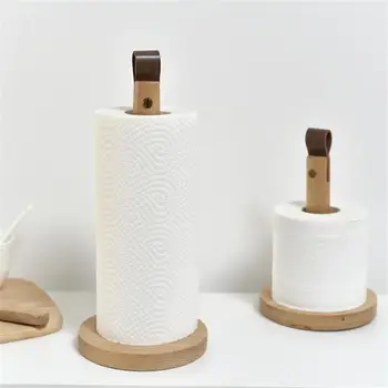 Здоровая подставка для бумажных полотенец, Неокрашенный стеллаж для хранения рулонов Экологически Чистый стеллаж для хранения рулонной бумаги в японском стиле