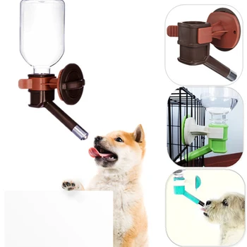 Подвесной кролик, Кошка, собака, Бутылочка, Белка, Автоматический фонтанчик, дозатор питьевой воды для домашних животных