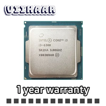 Используется двухъядерный процессор Intel Core i3 6300 с частотой 3,8 ГГц SR2HA LGA 1151