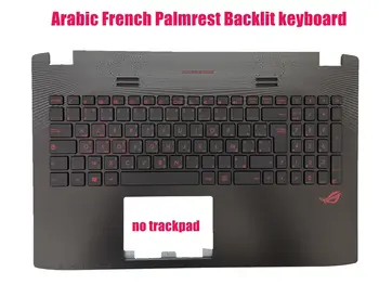 Клавир с подсветкой для подставки для рук на арабско-французском языке для Asus ZX50V/ZX50VW/ZX50VX/ZX50JX /FZ50VW /FX552JX