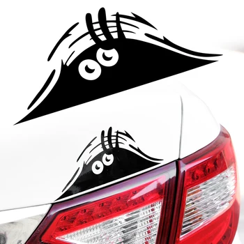 3D Глаза Выглядывающего Монстра Автомобильная наклейка Для Kia Rio K2 Buick Citroen C4 C5 C3 xsara picasso berlingo Ssangyong kyron Аксессуары
