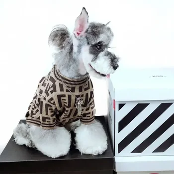 Классический свитер для домашних собак, толстовка, мягкое флисовое пальто для маленьких средних, теплая одежда для кошек, одежда для щенков