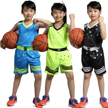 Индивидуальные комплекты детской баскетбольной майки 2023 года, новая баскетбольная форма для мальчиков, девочек и молодежи, одежда для баскетбола без рукавов