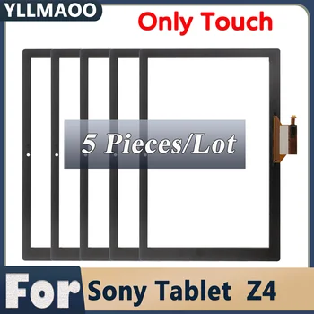 5 шт. 5 шт. Сенсорный Экран Для Sony Xperia Tablet Z4 SGP771 SGP712 Сенсорный Экран Дигитайзер Панель Переднее Стекло Замена Для Sony Tablet Z4