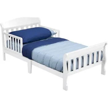 Детская кроватка с дополнительными направляющими для кровати, белая кровать для детского сада, домашняя детская кровать, детская мебель, детская кровать
