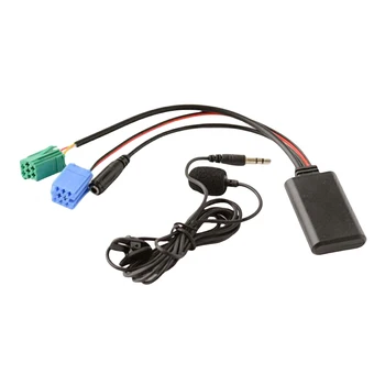Автомобильный Bluetooth-Совместимый Модуль Громкой Связи Аудио MP3 Музыкальный Адаптер Автомобильный Bluetooth-Совместимый Кабель-Адаптер для Renault Clio Espace