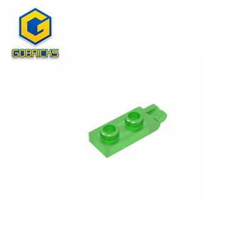 Шарнирная пластина Gobricks GDS-M174 1 x 2 с 2 пальцами (Тип не определен) совместима с 4276 техническими строительными блоками