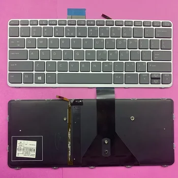 Клавиатура ноутбука с подсветкой США для HP EliteBook FOLIO 1020 G1 1030 G1 752962-B31 серии 9Z.NBMBV.11D Американская Раскладка