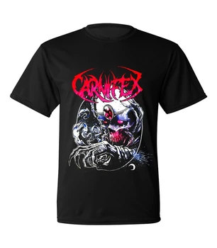 Мужская модная футболка CARNIFEX Death Metal DIE WITHOUT HOPE Vtg Black