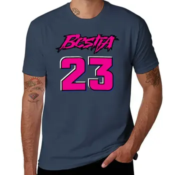 Новая футболка Enea Bastianini The Beast Number 23 2022, мужские футболки Оверсайз, футболки с рисунком для мужчин