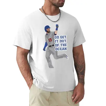 Футболка Max Muncy Go Get It Out of The Ocean, футболки оверсайз, мужская одежда, винтажные футболки, забавные футболки для мужчин