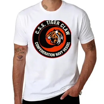 Новая футболка с эмблемой CSS Tiger Claw, спортивная рубашка для мальчиков, футболки нового выпуска, мужская футболка