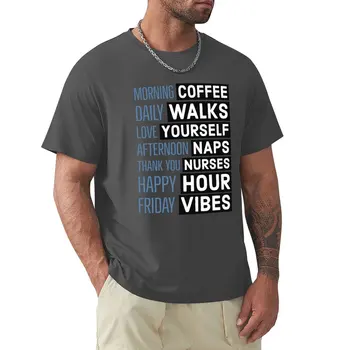 Утренний кофе, ежедневные прогулки, футболка love yourself, спортивная рубашка, футболка, мужские футболки, повседневные стильные футболки