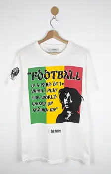 Винтажная футбольная футболка Bob Marley Philosophy of
