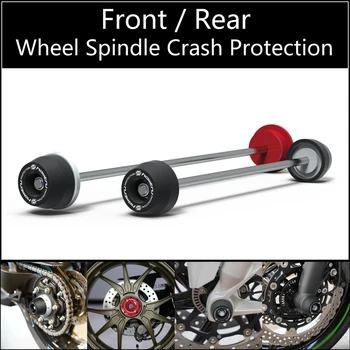 Для Ducati Panigale 1199 S R/1299 S R/V2/V4 S R/2012-2023 Защита Шпинделя переднего заднего колеса от ударов