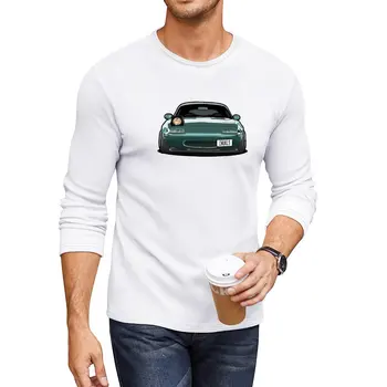 Новая длинная футболка Miata Wink Car, милая одежда, черная футболка, мужские футболки большого и высокого роста