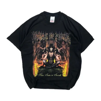 Рубашка Cradle of filth начала 00-х годов summoning the coven 01 мужская футболка