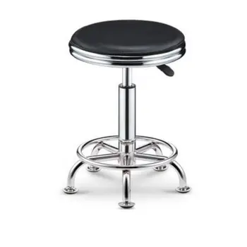 25-подъемный стул, барный стул, подъемник, вращающийся офисный шкив, двойной кольцевой круглый стул, стул для парикмахера и салона красоты