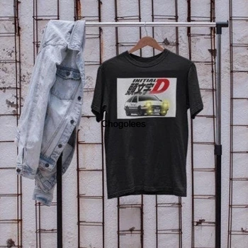 Оригинальная футболка с изображением гоночного автомобиля D с аниме в подарок другу
