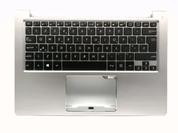 Новая британская клавиатура с подсветкой для Asus ZenBook RX303LA RX303LB RX303LN Подставка для Рук из РОЗОВОГО ЗОЛОТА