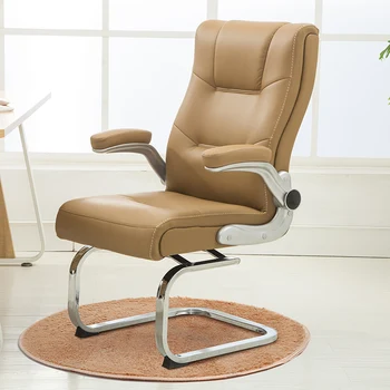 Складное офисное кресло с откидной спинкой, Кожаное Индивидуальное Дизайнерское Портативное Напольное Удобное Рабочее кресло, Роскошная мебель Sillas Gamer MQ50BG