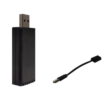 1 шт. Беспроводной адаптер Carplay Пластик + металлическая поддержка 5G для автомобильной стереосистемы с USB-разъемом Без извлечения радио