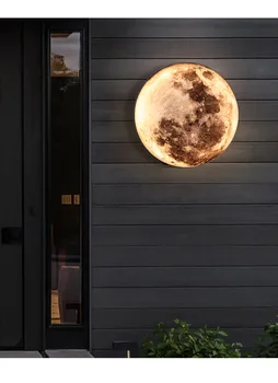 Наружный водонепроницаемый настенный светильник Geovancy Moon outdoor light водонепроницаемый настенный светильник moon light outdoor sense courtyard.G-0930-50