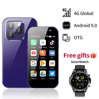 Мини-смартфон SERVO 15Pro с двумя SIM-картами Android GPS 3.0 дюймов HD 4G Global Language Imaging Systerm Милый Маленький портативный мобильный телефон