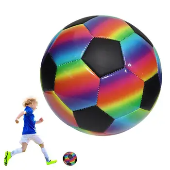 Тренировки по футболу на открытом воздухе Спортивный футбол на открытом воздухе Легкий надувной футбольный мяч на открытом воздухе Футбольный мяч из ПВХ-панелей для