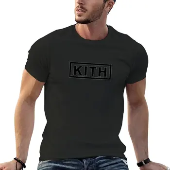 Классическая футболка с логотипом Kith box, графические футболки, футболка оверсайз, мужская тренировочная рубашка