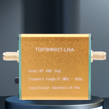 Предусилитель Мощности LNA RF с Высоким Коэффициентом усиления 0,1 МГц‑6 ГГц, 20 дБ, Блок Усиления Со Сверхнизким Уровнем Шума, Профессиональный Усилитель для Коротковолнового FM-радио
