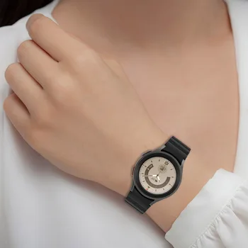 Сменный ремешок для часов, удобный силиконовый ремешок для часов, водонепроницаемый, утолщенный, модный для Galaxy Watch6 Classic/Watch6/Watch5